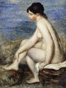 Pierre Renoir Seated Bather china oil painting reproduction